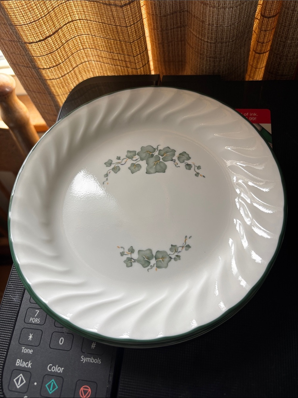 Corelle Calloway Ivy Swirl bundle of 8